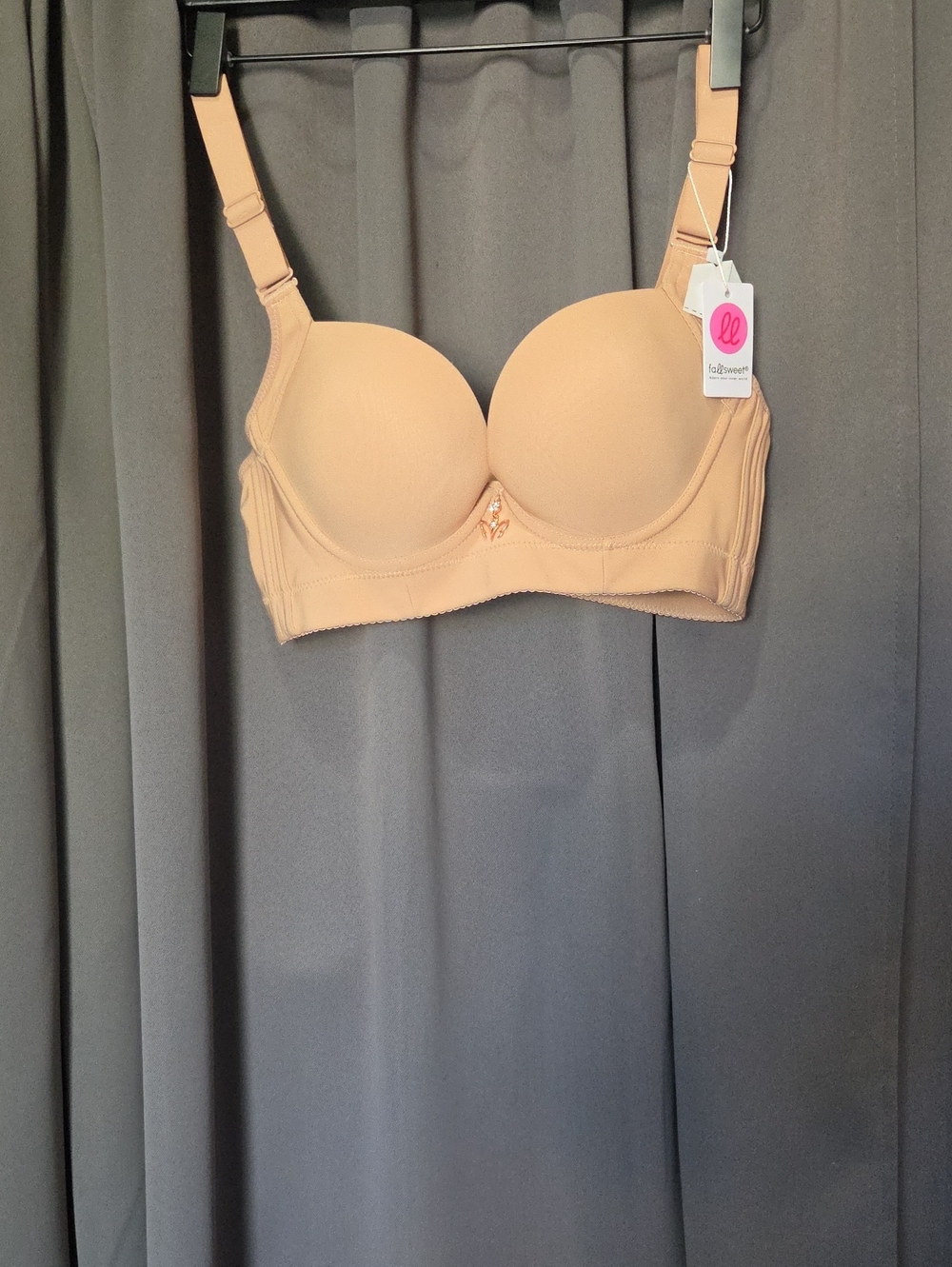 Fall Sweet Beige Nude Seamless T-Shirt Bra